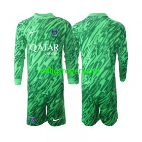 Billige Fotballdrakter Paris Saint-Germain Keeper Barn Bortedraktsett 2024/25 Langermet